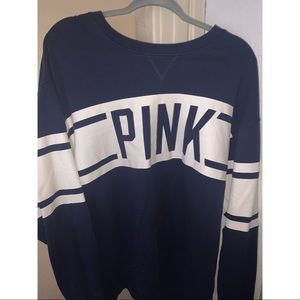 VS pink crewneck